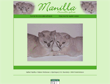Tablet Screenshot of manilla.dk